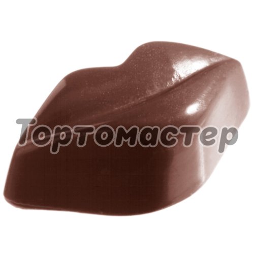 Форма поликарбонатная Chocolate World CW1296 Губы 21 шт CW1296 