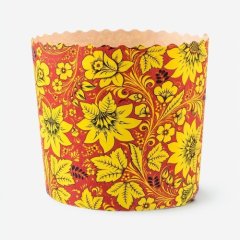 Форма для кулича "Хохлома" D110 H85 1 шт 