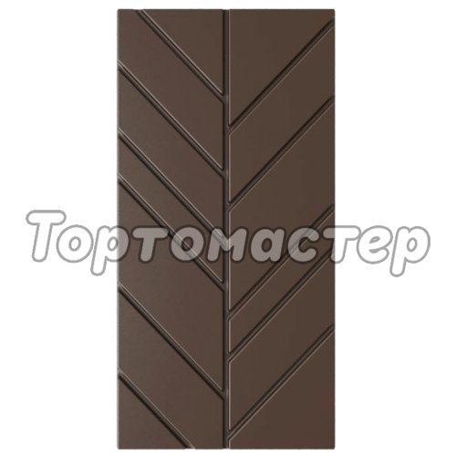 Форма поликарбонатная Chocolate World POP1327 Плитка лист 3 шт POP1327