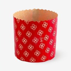 Форма для кулича "Клевер красный" D70 H85 1 шт 