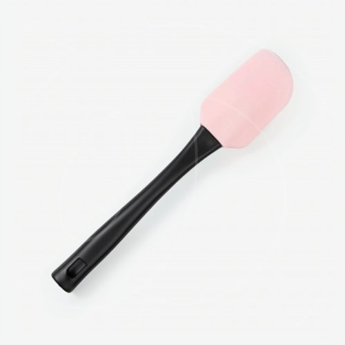 Лопатка силиконовая Чёрно-розовая 25,5 см 4716648