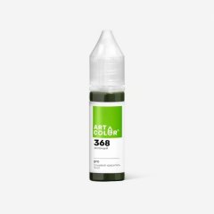 Краситель пищевой гелевый водорастворимый Art Color "Pro 368 Зелёный" 15 мл 368