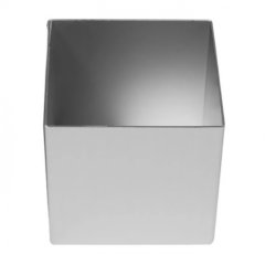 Форма металлическая для выпечки Квадрат высокий H12 W20 см 