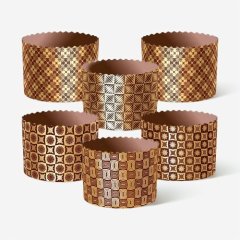 Форма для кулича "Классика" D134 H100 10 шт PRE134100n, 01691