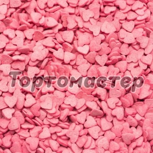 Посыпка Сердечки розовые Мини 0,75 кг tp16106