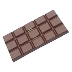 Форма пластиковая для шоколада Плитка шоколада мини 4 шт