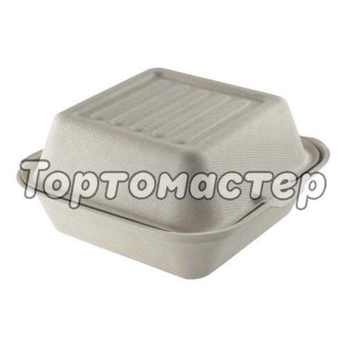 Коробка для бенто-торта белая 16,7х16,4х9,3 см B101Х