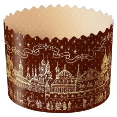 Форма для кулича "Храм" D134 H100 10 шт PRE134100PAG