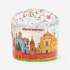 Форма для кулича "Храмы" D110 H85 10 шт PRE11085COL