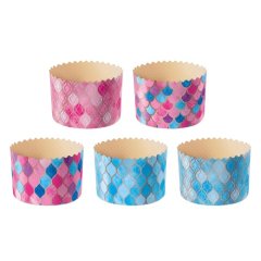 Форма для кулича "Витраж Микс" D70 H85 мм 120 шт 31582,   pmK7085сVIT