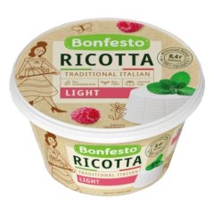 Сыр Рикотта Bonfesto Light 40% 250 г 