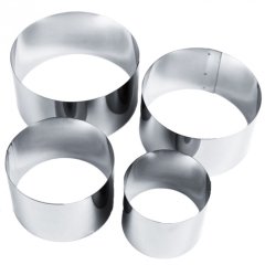 Набор форм металлических Кольцо 6-10 см 4 шт 2863060