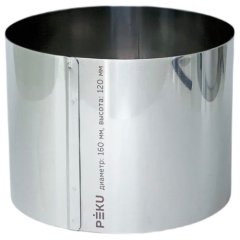 Форма металлическая PEKU Кольцо высокое H12 D16 см