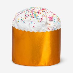 Форма для кулича "Золото" D134 H95 10 шт 