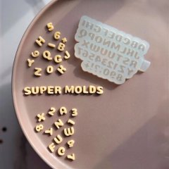 Молд силиконовый "Английский алфавит" 										