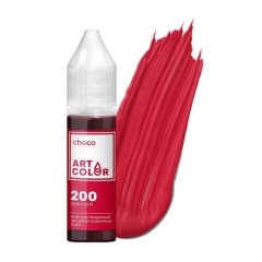 Краситель пищевой гелевый жирорастворимый Art Color Choco 200 Красный 15 мл ACH-4901-15