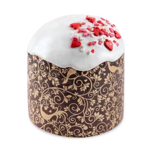 Форма для кулича "Райский сад" D110 H85 мм 10 шт 11085sI95RS