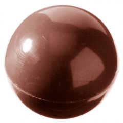 Форма пластиковая для шоколада Полусфера 3 см 24 шт