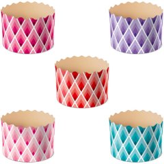 Форма для кулича "Геометрия" D70 H60 10 шт 