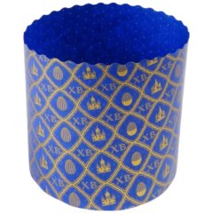 Форма для кулича "Синий" D90 H90 1 шт РА9090PEGC