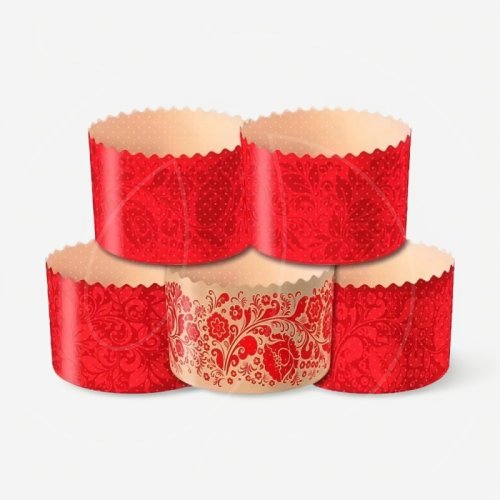 Форма для кулича "Красная Пасха" D110 H85 1 шт 