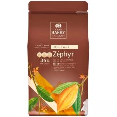 Шоколад CACAO BARRY Zephyr Белый 34% 1 кг