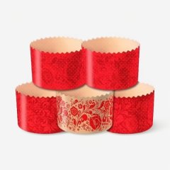 Форма для кулича "Красная Пасха" D110 H85 1 шт 