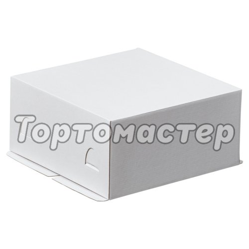 Коробка для торта белая ForGenika 28х28х14 см ForG STANDARD W 280*280*140 S  EB 140