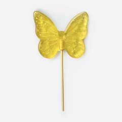 Леденец из изомальта "Бабочка желтая" 15 г ЛД1 