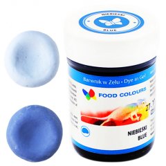 Краситель пищевой гелевый водорастворимый Food Colours Синий 35 г