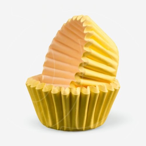 Капсула бумажная Жёлтая D30 H23 40 шт 