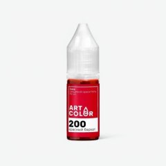 Краситель пищевой гелевый водорастворимый Art Color Base Красный 10 мл 