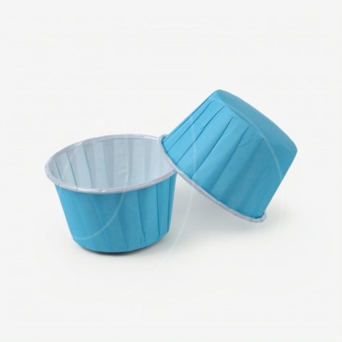 Капсула бумажная с ламинацией Голубая D50 H40 850025