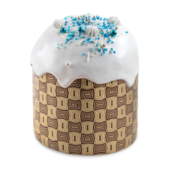 Форма для кулича "Стандарт Новый" D60 H45 мм 1 шт 