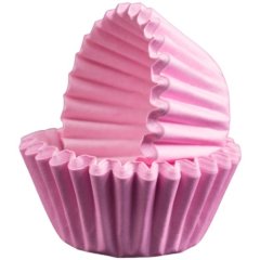 Капсула бумажная Розовая D25 H20 1000 шт БК-7