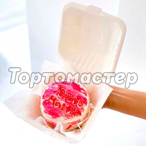 Упаковка для бенто-торта 15х15х7,6 см 1 шт TBB02