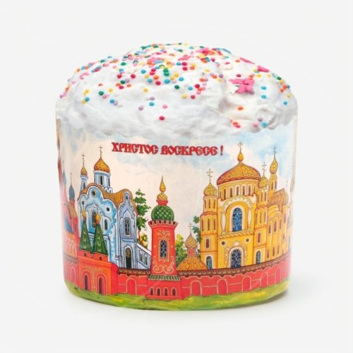 Форма для кулича "Храмы" D110 H85 10 шт PRE11085COL