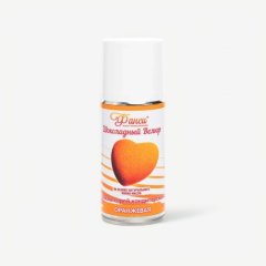 Велюр шоколадный Фанси "Оранжевая" 210 мл 