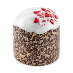 Форма для кулича "Райский сад" D110 H85 мм 1 шт 11085sI95RS