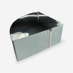 Форма металлическая для выпечки Четверть PEKU H10 R23 см Ч/10/23