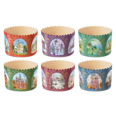 Форма для кулича "Храмы" D70 H60 1 шт 