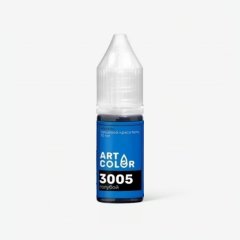 Краситель пищевой гелевый водорастворимый Art Color "Electric 3005 Голубой" 10 мл 3005