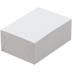 Коробка для сладостей белая 20х14х8 см 25 шт ForG SIMPLE W 200*140*80 FL