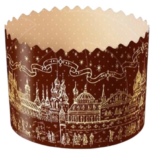 Форма для кулича "Храм" D134 H100 10 шт PRE134100PAG