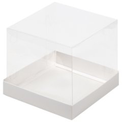 Коробка для шоколадной фигурки белая 10х10х10 см 5 шт КУ-643