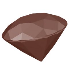 Форма поликарбонатная Chocolate World CF0609 "Драгоценный камень" 9 шт CF0609